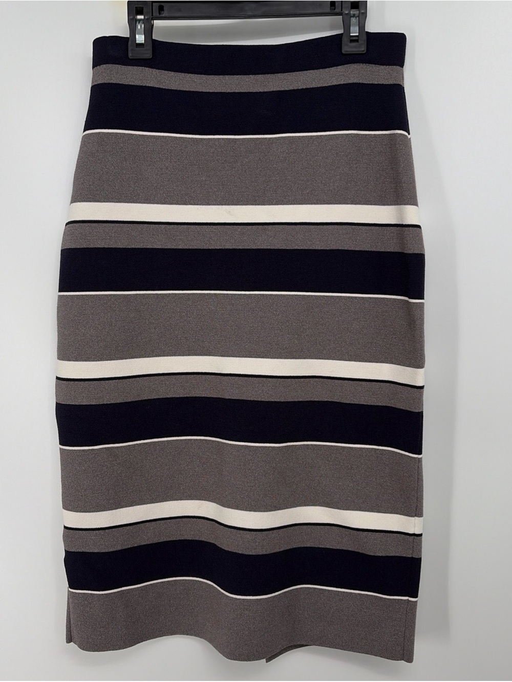 Ann Taylor Stripe Sweater Pencil Skirt Sz Small NWOT